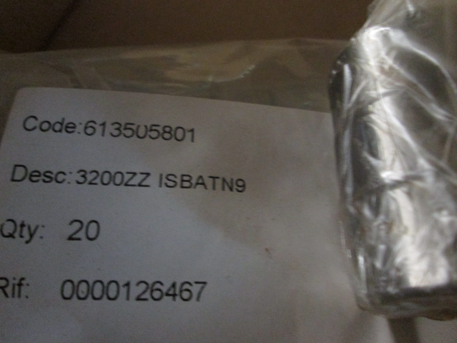 lozisko 3200 2Z ATN9 ISB