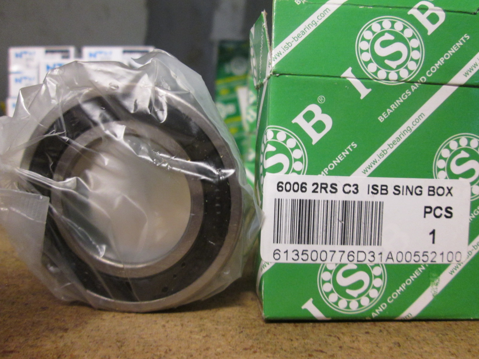 lozisko 6006 2RS C3 ISB