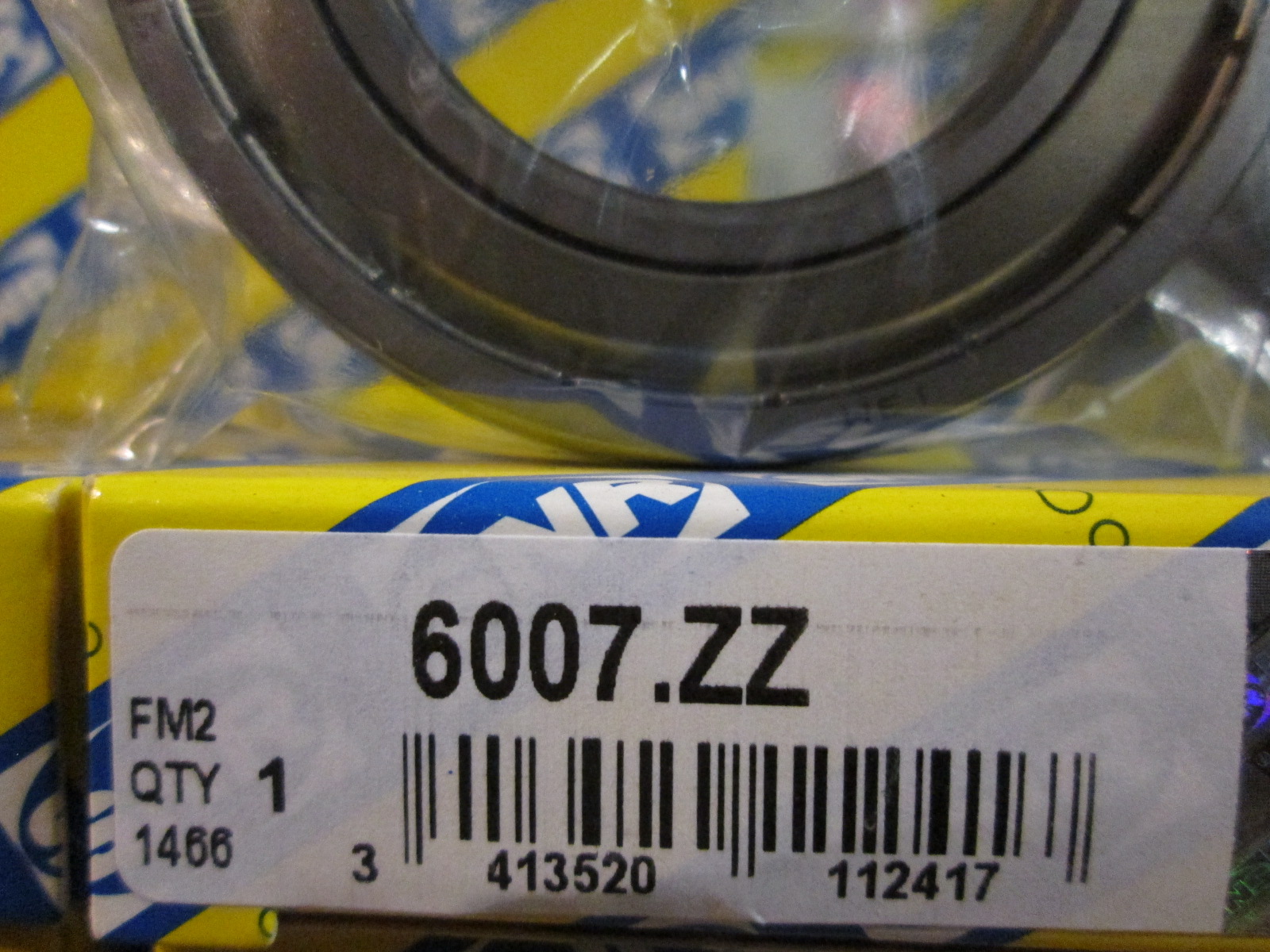 lozisko 6007 ZZ NTN