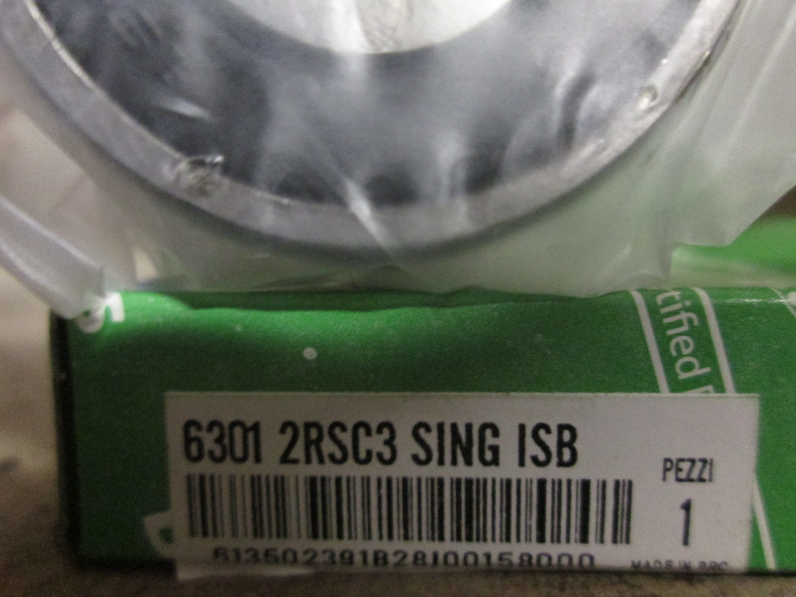 lozisko 6301 2RS C3 ISB