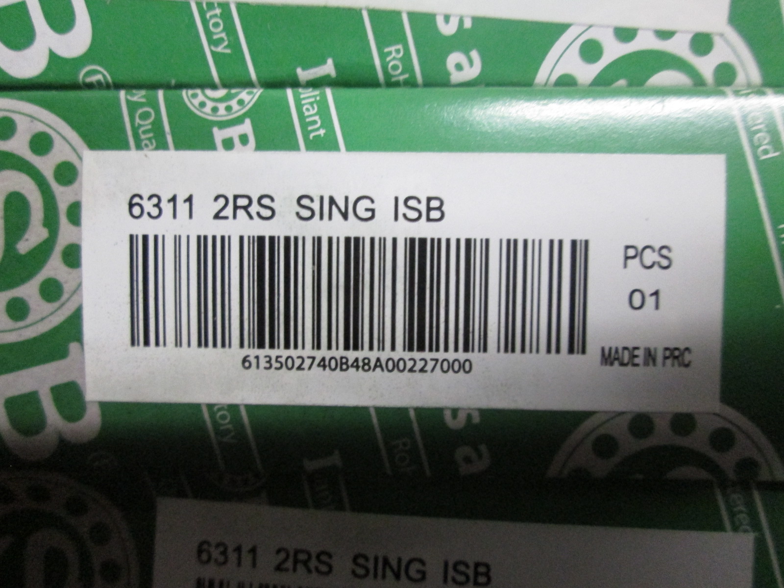 lozisko 6311 2RS ISB
