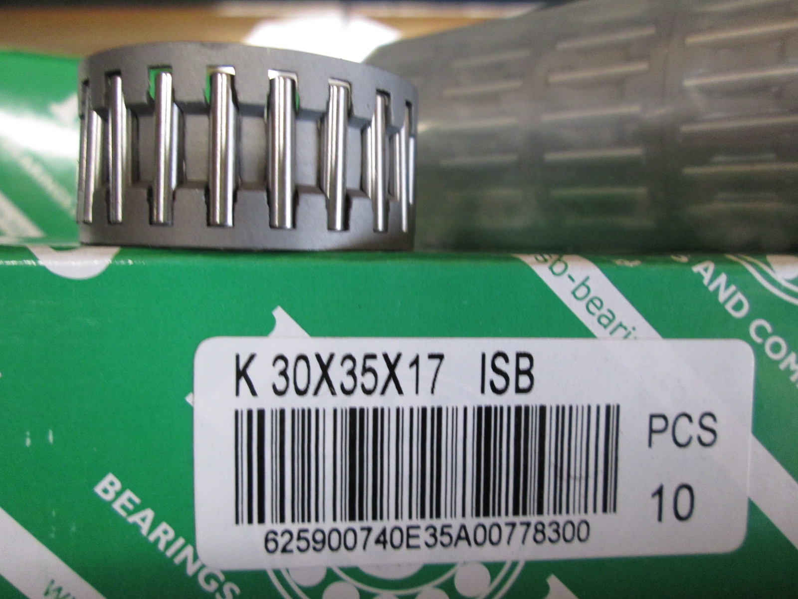 lozisko K 30x35x17 ISB