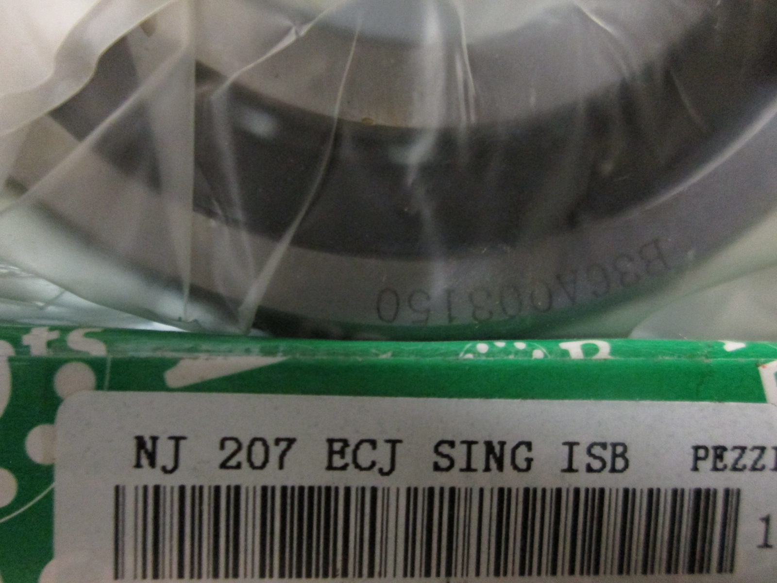 lozisko NJ 207 ECJ ISB